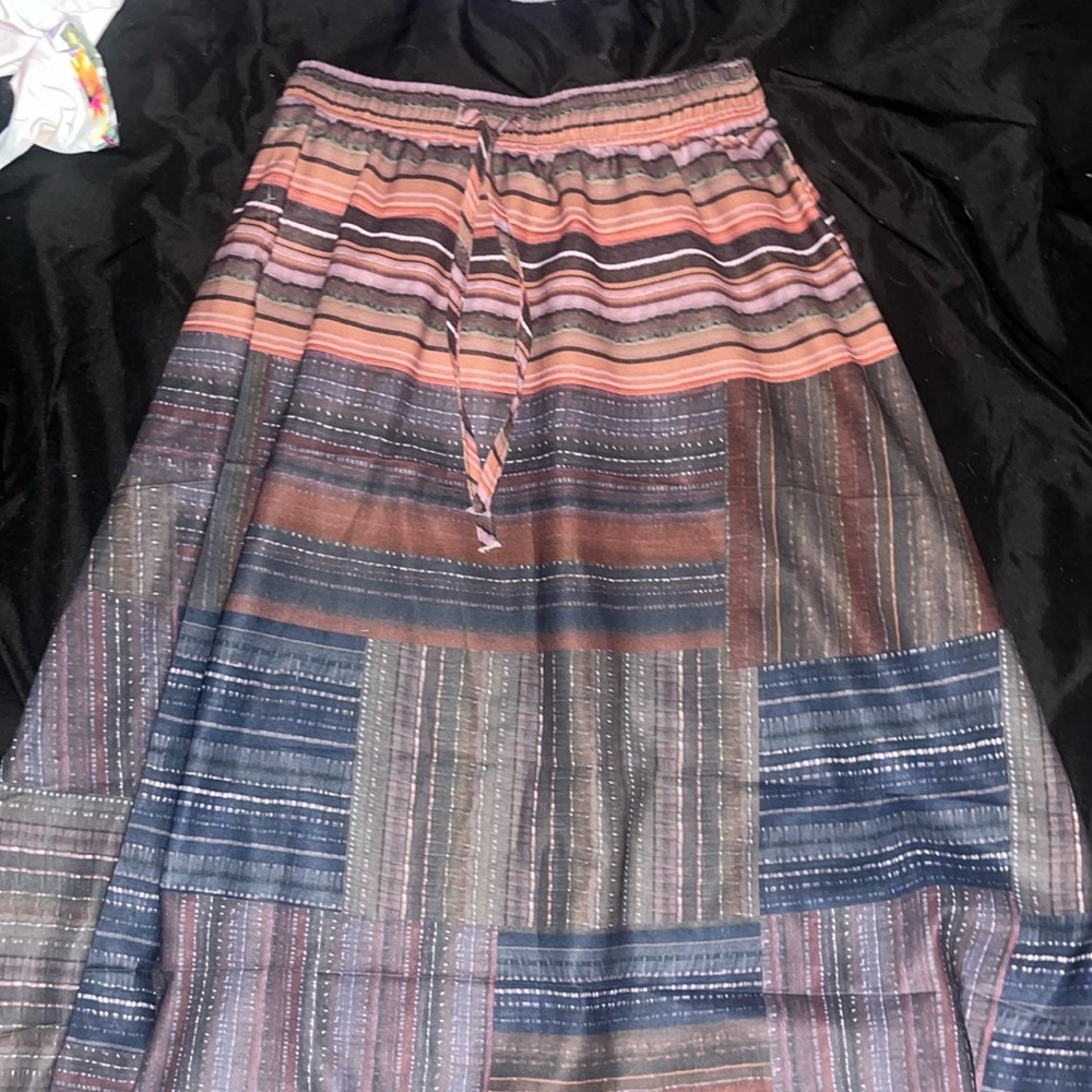 Hippie Styled Maxi Skirt